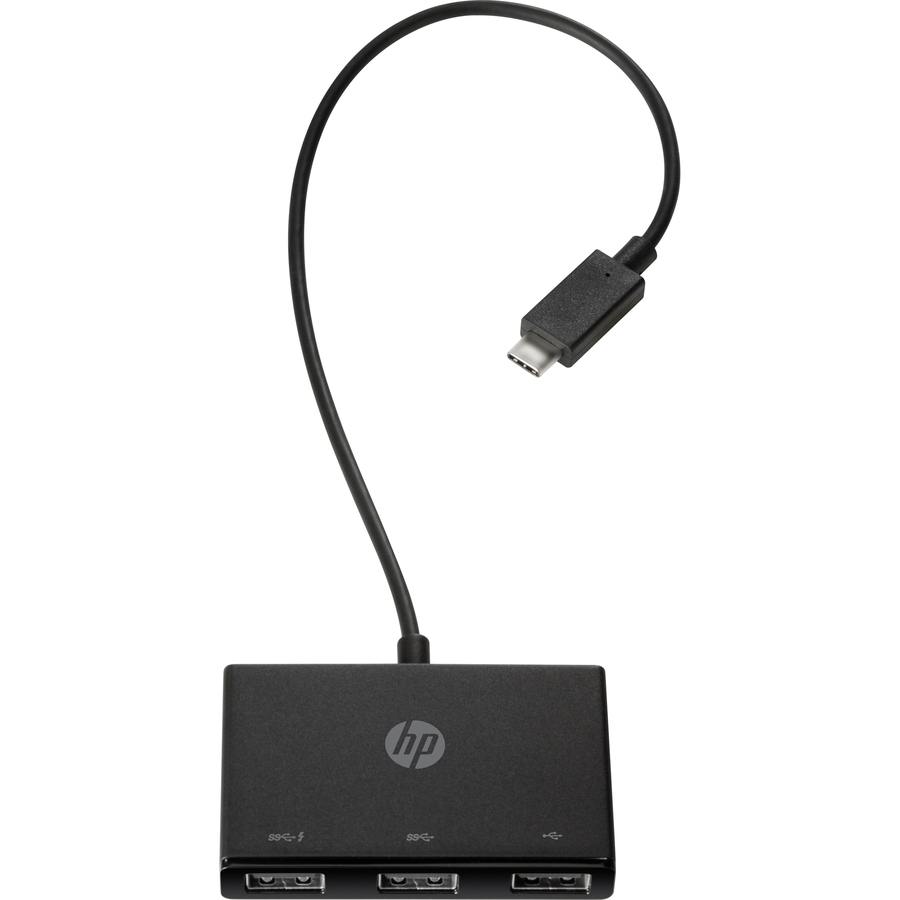 HP USB-C to USB-A Hub - USB Type C - External - 3 USB Port(s) - 1 USB 2.0 Port(s) - 2 USB 3.1 Port(s)