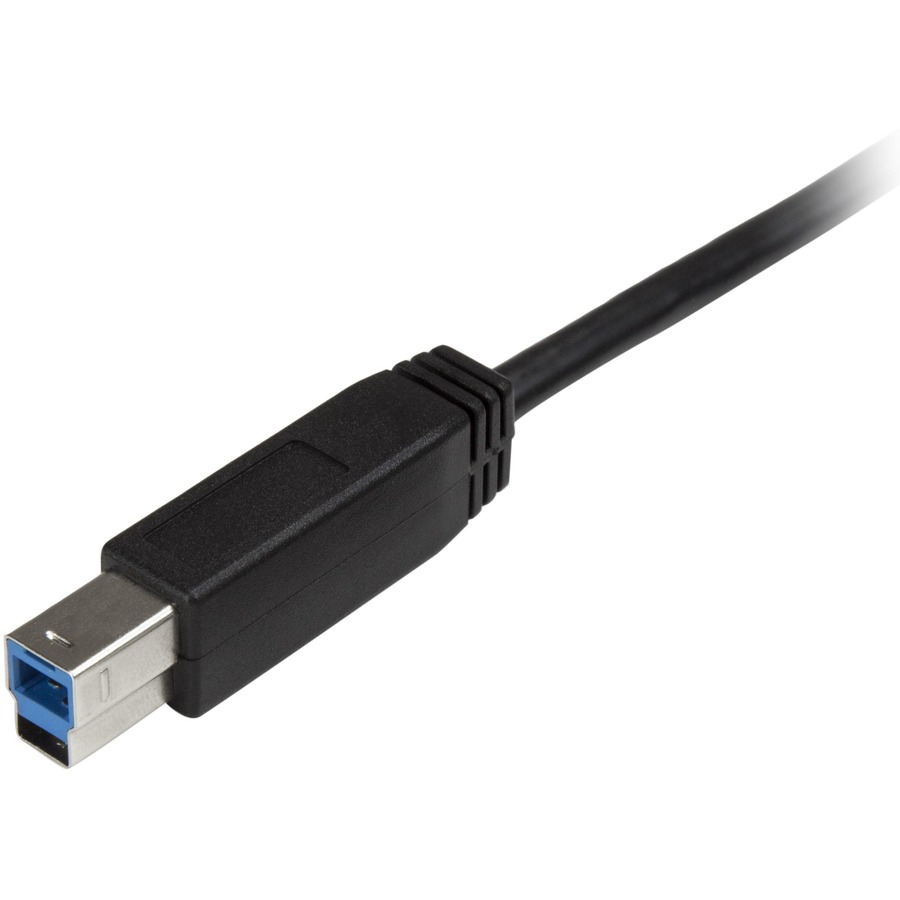 StarTech.com 2m 6 ft USB C to USB B Printer Cable - M/M - USB 3.0 - USB B Cable - USB C to USB B Cable - USB Type C to Type B Cable - Connect USB 3.0 USB-B devices to your USB-C or Thunderbolt 3 computer - 6ft USB C to USB B Printer Cable - 6 ft USB B Cab - USB Cables - STCUSB315CB2M