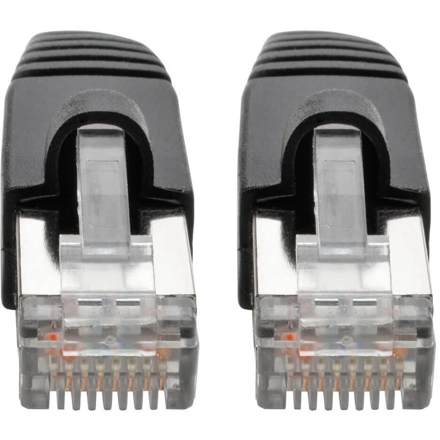 Tripp Lite by Eaton Cat6a 10G Snagless Shielded STP Ethernet Cable (RJ45 M/M) PoE Black 3 ft. (0.91 m)