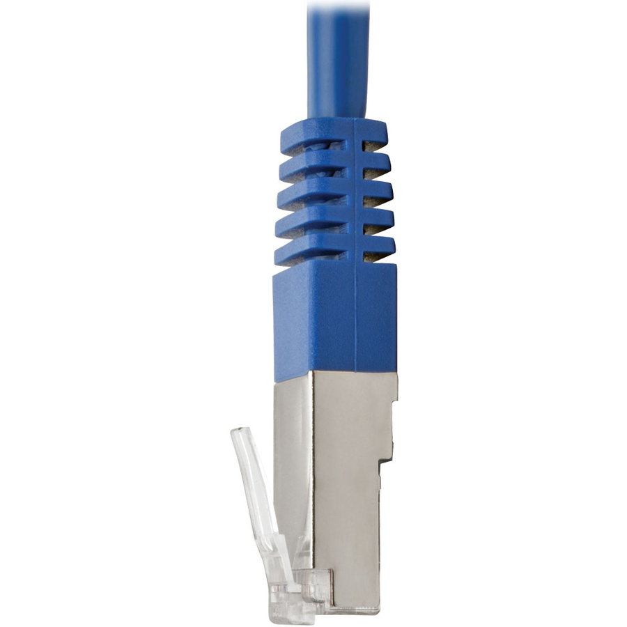 Eaton Tripp Lite Series Cat5e 350 MHz Molded Shielded (STP) Ethernet Cable (RJ45 M/M), PoE - Blue, 6 ft. (1.83 m)