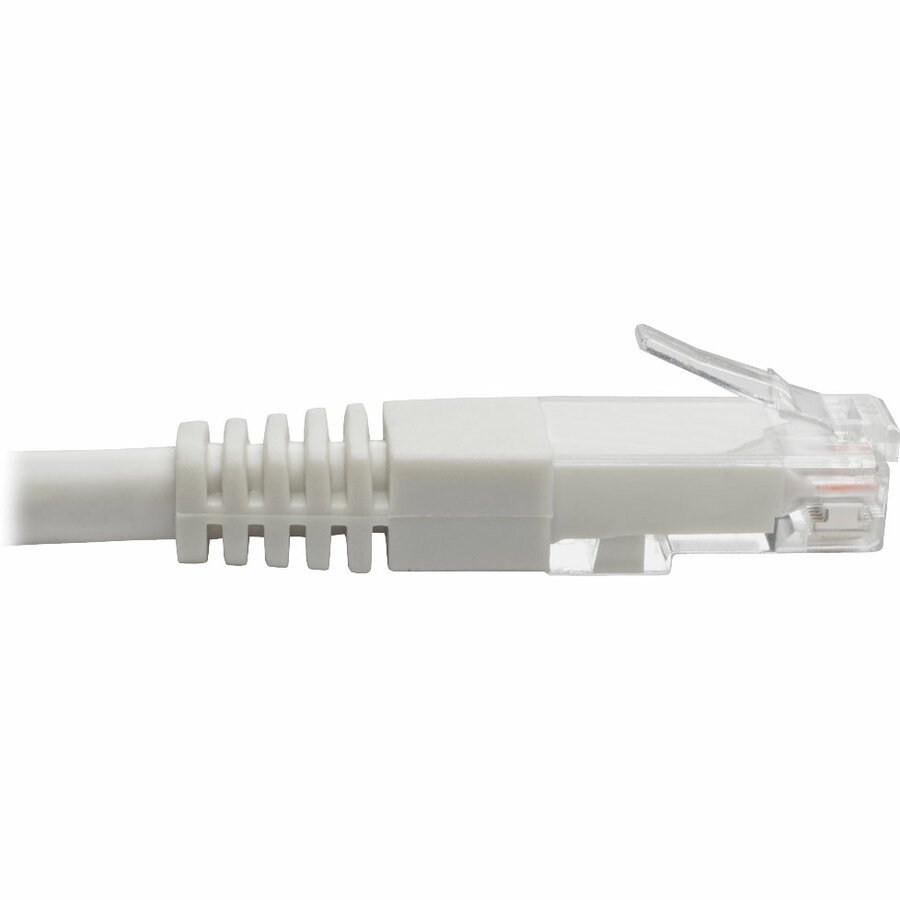 Tripp Lite by Eaton Cat6 Gigabit Molded (UTP) Ethernet Cable (RJ45 M/M) PoE White 6 ft. (1.83 m)