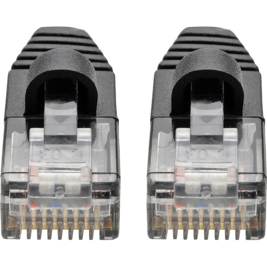 Eaton Tripp Lite Series Cat6a 10G Snagless Molded Slim UTP Ethernet Cable (RJ45 M/M), Black, 6 ft. (1.83 m)