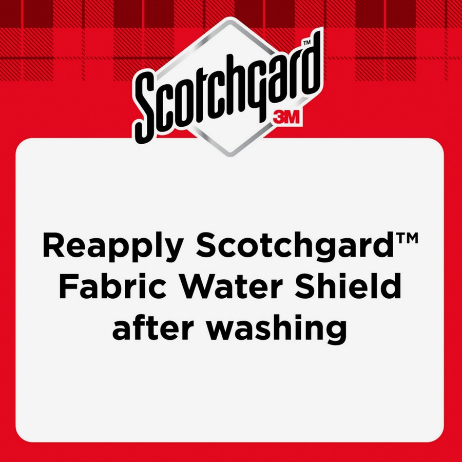 Scotchgard Fabric Water Shield - For Fabric - 10 fl oz (0.3 quart) - 1 Each - Odorless, Soil Resistant - Aqua