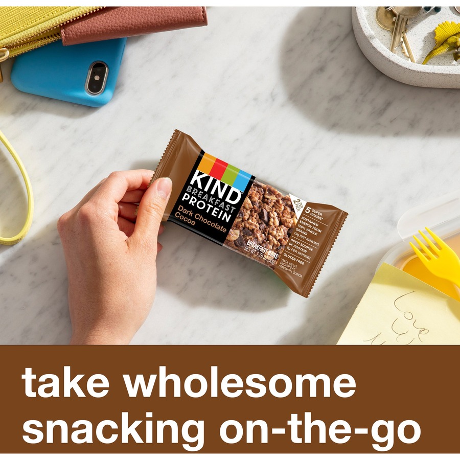 Picture of PROTEIN Dark Chocolate Cocoa Breakfast Bars 6ct