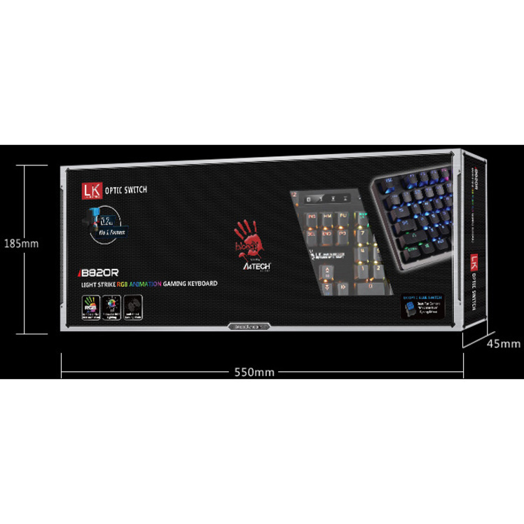 BLOODY LIGHT STRIKE OPTICAL KEYBOARD — alternate view 2