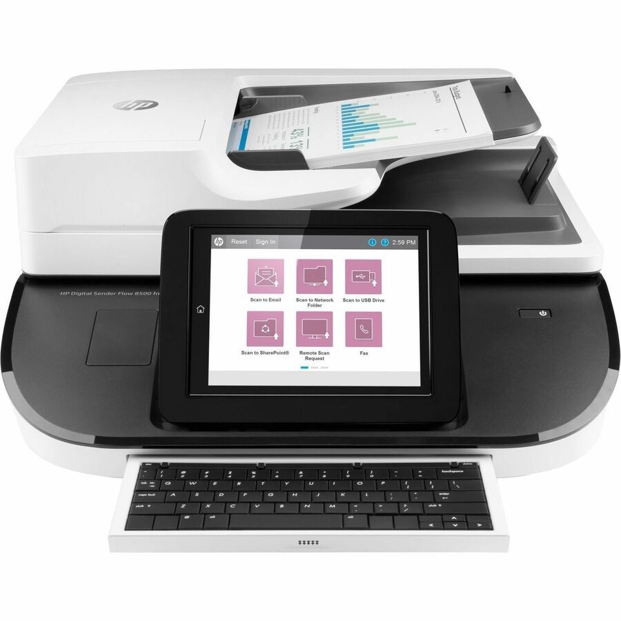 HP Digital Sender 8500 Sheetfed Scanner - 600 dpi Optical