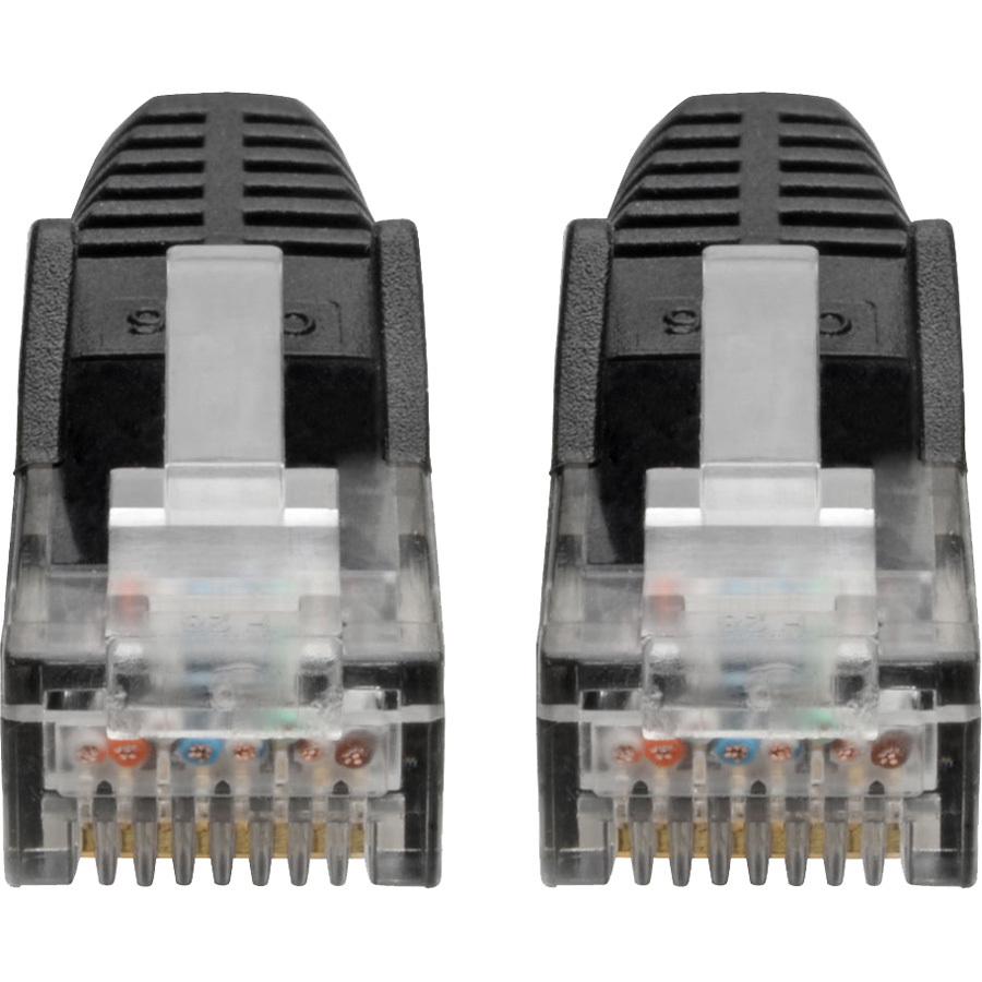 Tripp Lite by Eaton Cat6 Gigabit Snagless Molded (UTP) Ethernet Cable (RJ45 M/M) PoE Black 6-in. (15.24 cm)