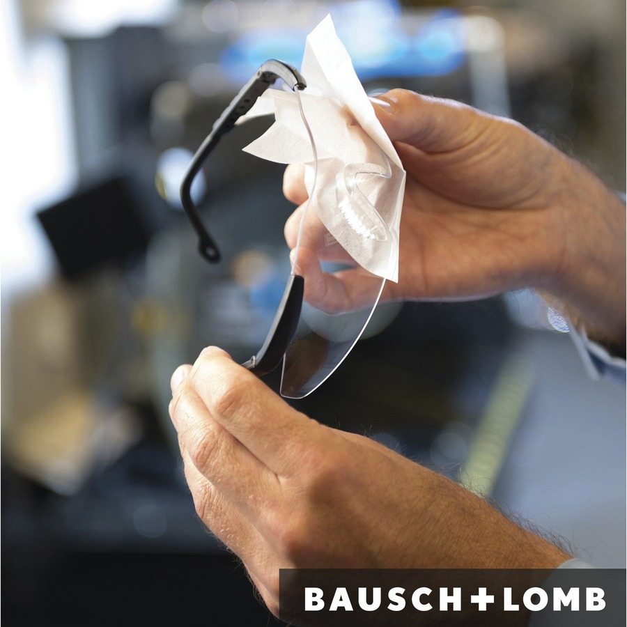 Bausch + Lomb Sight Savers Lens Cleaning Tissues - For Eyeglasses, Monitor, Camera Lens, Binocular - Anti-fog, Anti-static, Pre-moistened, Silicone-free, Individually WrappedBox - 200 / Bundle - Multi