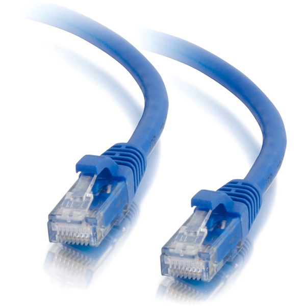 C2G Cat5e Snagless Unshielded (UTP) Network Patch Cable - patch cable - 15.2 m - blue (20037)