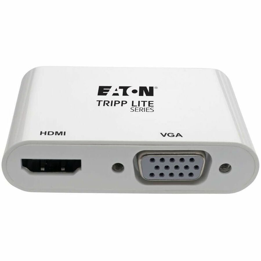 Tripp Lite by Eaton USB C to HDMI / VGA Multiport Adapter Converter 4K, USB Type C, USB-C, USB Type-C