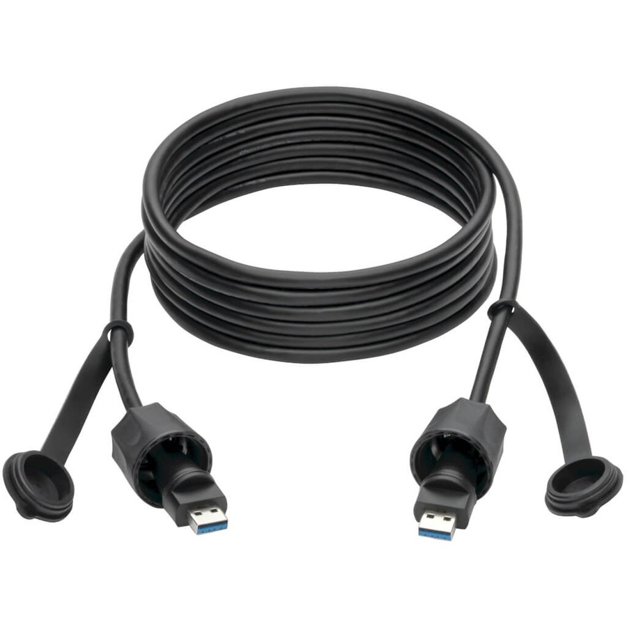 Tripp Lite by Eaton USB 3.0 SuperSpeed A to A M/M Cable Industrial - IP68 Shielded 10 ft. (3.05 m) TAA