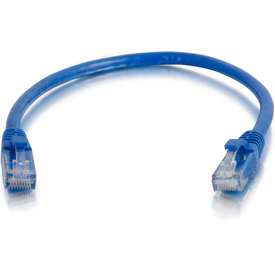 C2G 7ft Cat6 Snagless Unshielded (UTP) Network Patch Cable (25pk) - Blue