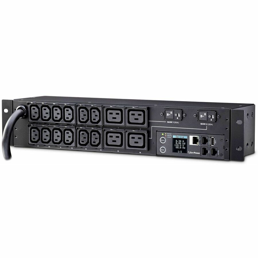 CyberPower PDU31008 Single Phase 200 - 240 VAC 30A Monitored PDU