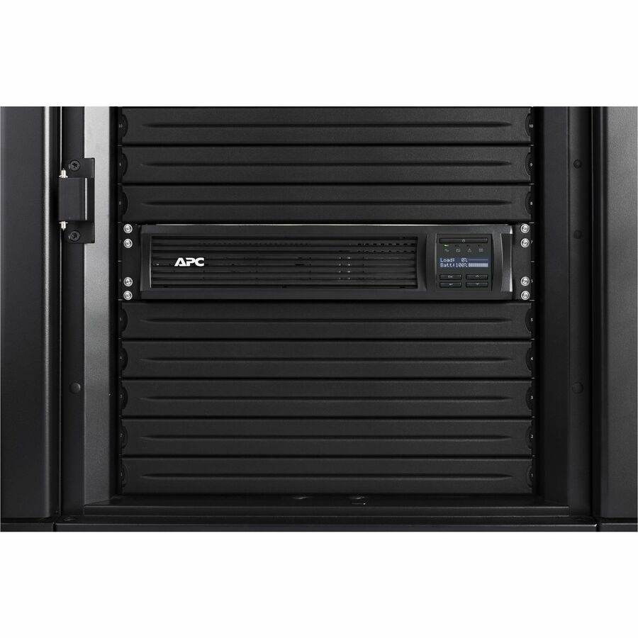 APC Smart-UPS, Line Interactive, 3kVA, Rackmount 2U, 120V, 6x NEMA 5-15R+2x NEMA 5-20R outlets, SmartConnect Port+SmartSlot, AVR, LCD