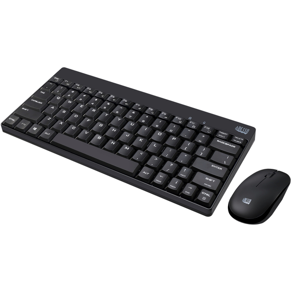 WRLS MINI KEYBOARD/MOUSE 2.4 GHZ SPILL RESISTANT