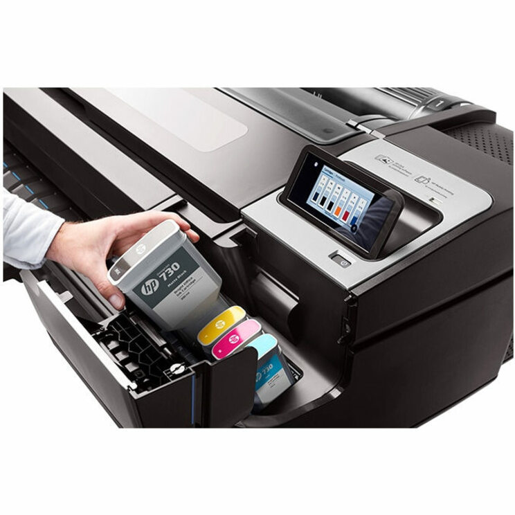 HP Designjet T1700 PostScript Inkjet Large Format Printer - 44" Print Width - Color