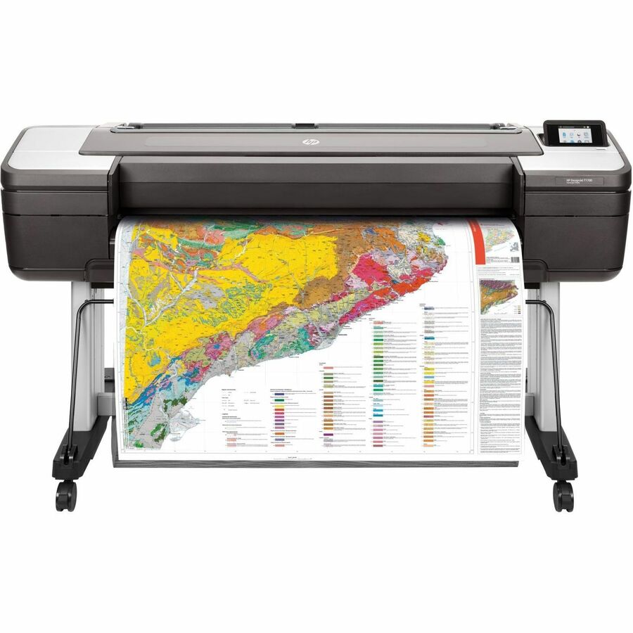 HP DesignJet T1700dr 44-inch PostScript large-format printer for CAD and GIS output — alternate view 2
