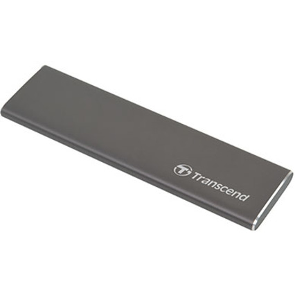 Transcend StoreJet 600 240 GB Portable Solid State Drive - External - SATA - Space Gray