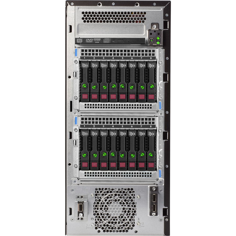 HPE ProLiant ML110 G10 4.5U Tower Server - 1 x Intel Xeon Silver 4110 2.10 GHz - 16 GB RAM - Serial ATA/600 Controller