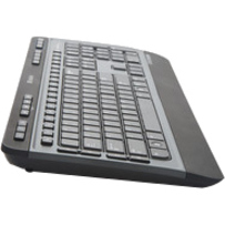 Picture of Verbatim Wireless Multimedia Keyboard and 6-Button Mouse Combo - Black