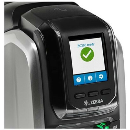 Zebra ZC300 Single Sided Desktop Dye Sublimation/Thermal Transfer Printer - Color - Card Print - USB
