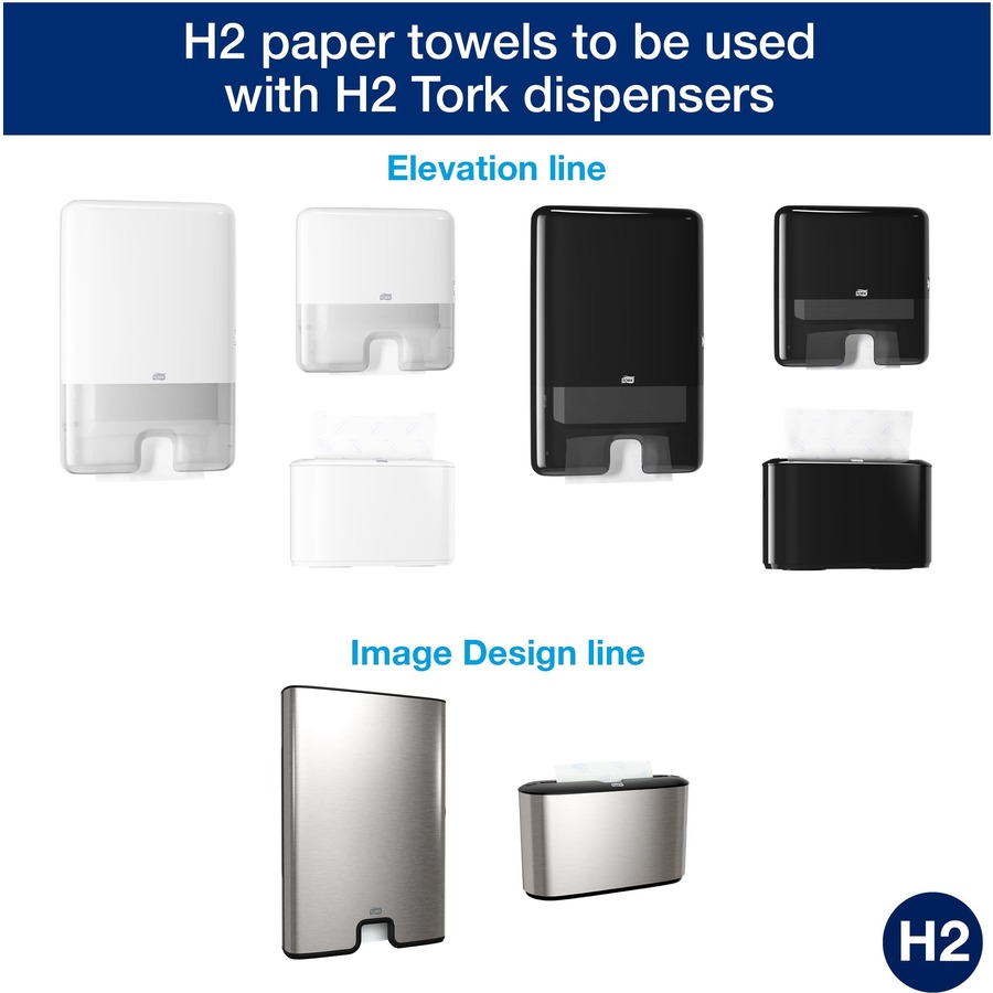 TORK Universal Multifold Hand Towel - 1 Ply - Multifold - 9.10