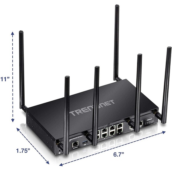 TRENDNET TEW-829DRU IEEE 802.11ac Ethernet Wireless Router