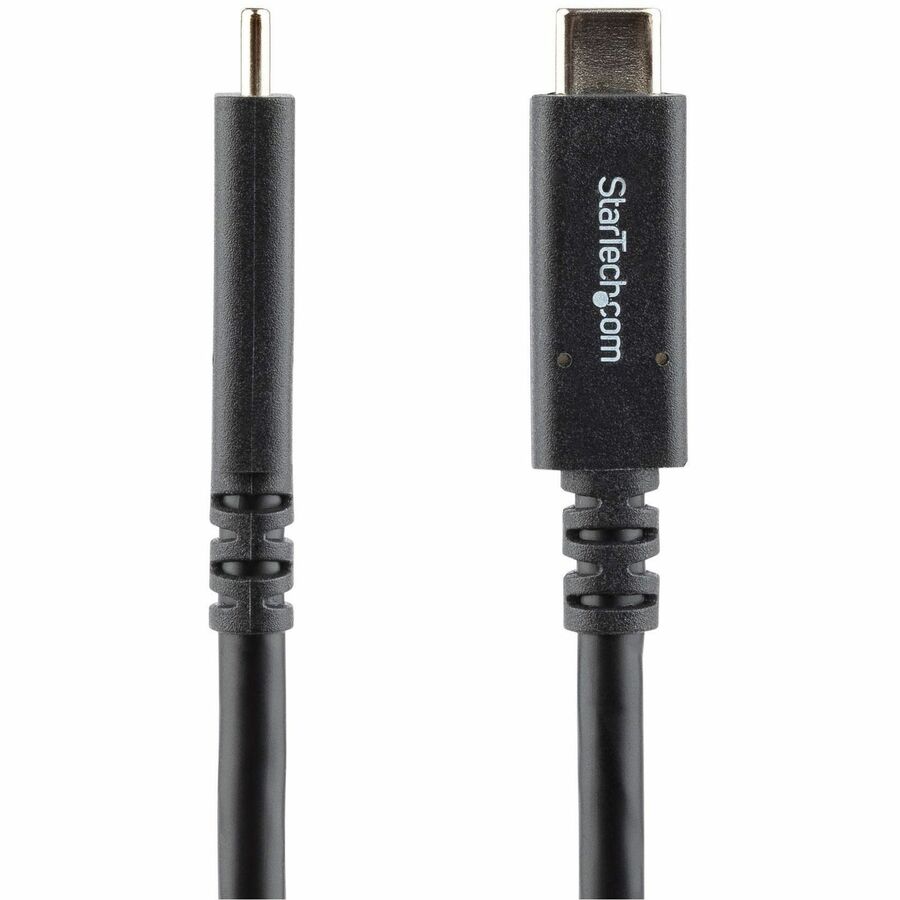 StarTech 6ft (1.8m) USB-C Cable, USB 5Gbps, 100W (5A) PD, Certified Works with Chromebook, 4K 60Hz DP Alt Mode, USB-IF Certified