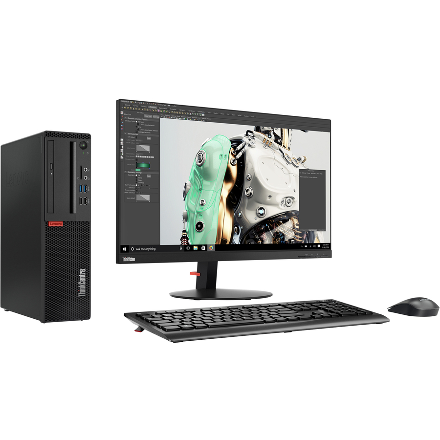 Lenovo ThinkCentre M725s Desktop Computer - AMD Ryzen 3 2200G 3.50 GHz - 8 GB RAM DDR4 SDRAM - 1 TB HDD - Small Form Factor