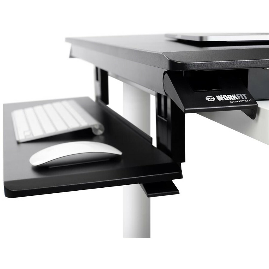 Ergotron WorkFit-TX Standing Desk Converter - Up to 30" Screen Support - 18.14 kg Load Capacity - 20" (508 mm) Height - Desktop - Black - Desktop Risers - ERG33467921