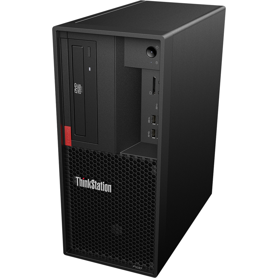 Lenovo ThinkStation P330 30C50045US Workstation - 1 x Intel Hexa-core (6 Core) i7-8700 3.20 GHz - 32 GB DDR4 SDRAM RAM - 512 GB SSD - Tower - Raven Black