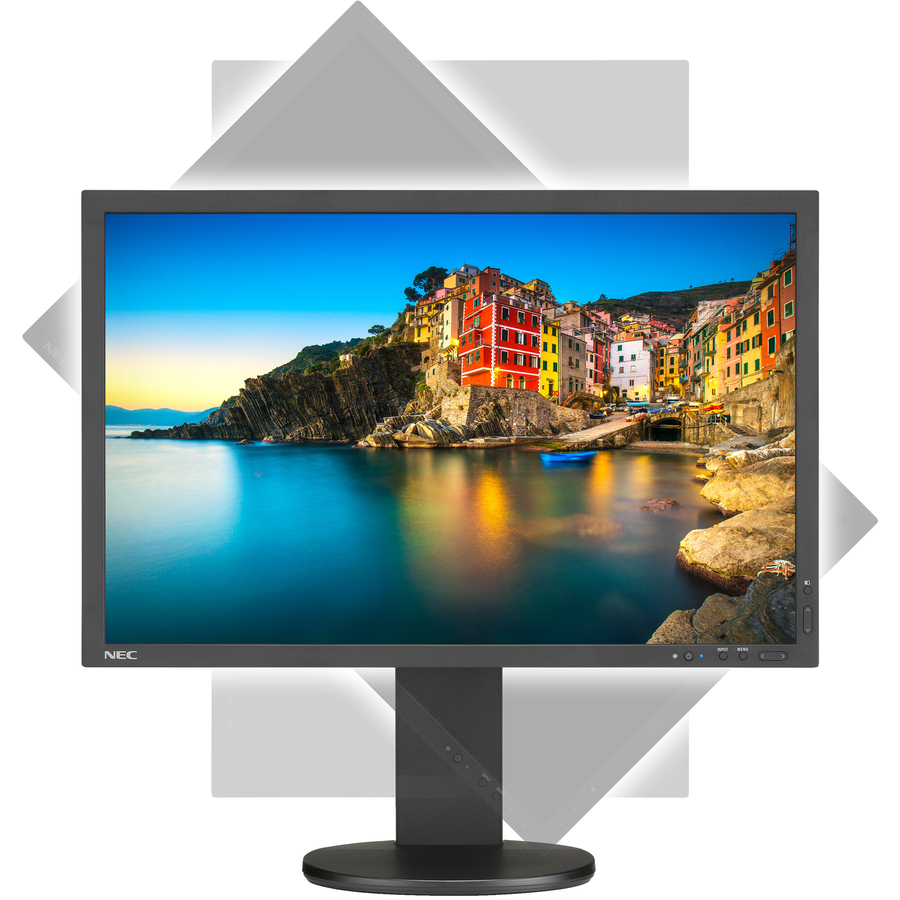 NEC Display Professional P243W-BK WUXGA LCD Monitor - 16:10 - Black