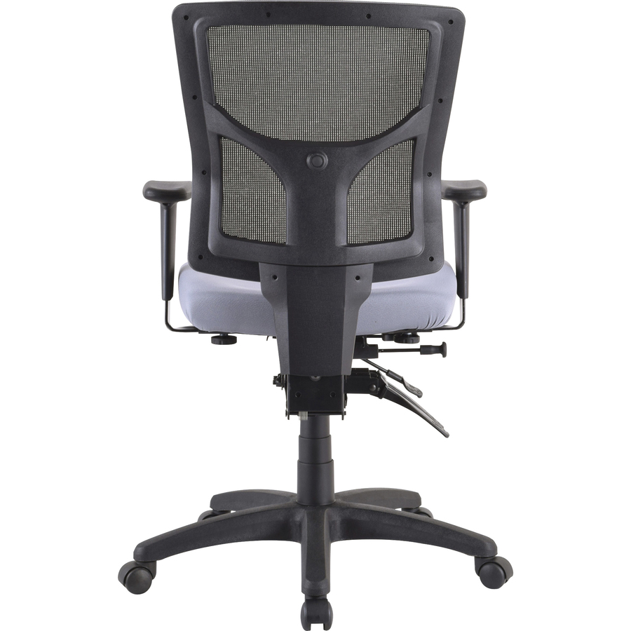 Lorell Padded Seat Cushion for Conjure Executive Mid/High-back Chair Frame - Gray - Fabric - 1 Each