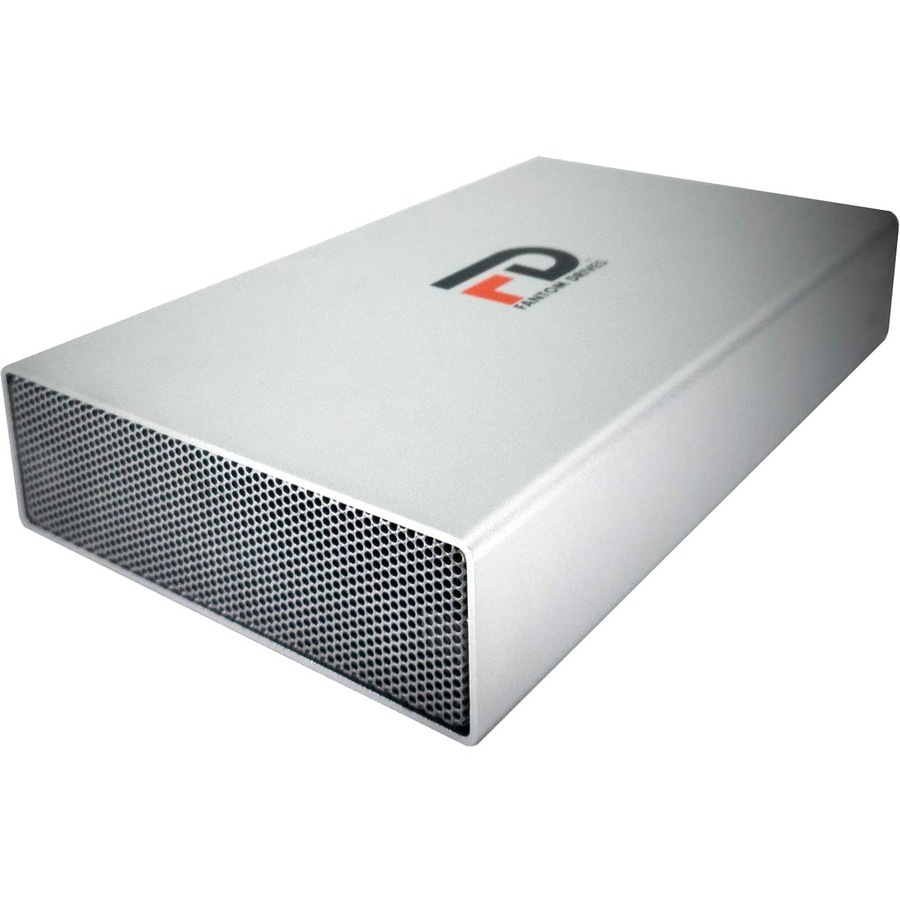 Fantom Drives FD GFORCE 12TB 7200RPM External Hard Drive - USB 3.2 Gen 1 & eSATA - Silver - Compatible with Windows & Mac - Made with High Quality Aluminum - 1 Year Warranty. Extra year of warranty when registered with Fantom Drives - (GFSP12000EU3)