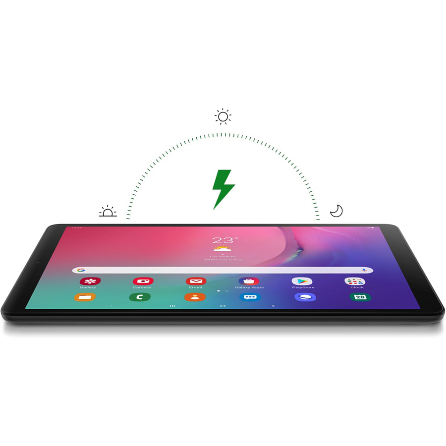 Samsung Galaxy Tab A SM-T510 Tablet - 10.1" - Dual-core (2 Core) 1.80 GHz Hexa-core (6 Core) 1.60 GHz - 3 GB RAM - 128 GB Storage - Android 9.0 Pie - Black