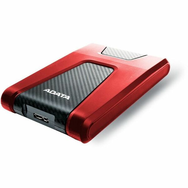 ADATA DashDrive Durable HD650 1TB 2.5" External Hard Drive Red