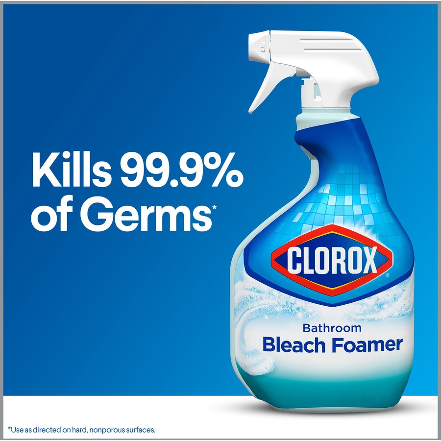 Clorox Disinfecting Bathroom Foamer with Bleach - Spray - 30 fl oz (0.9 ...