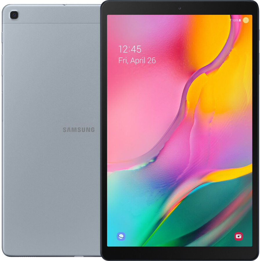 Samsung Galaxy Tab A SM-T510 Tablet - 10.1" - Dual-core (2 Core) 1.80 GHz Hexa-core (6 Core) 1.60 GHz - 3 GB RAM - 64 GB Storage - Android 9.0 Pie - Silver