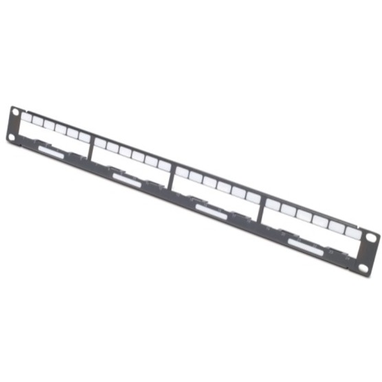 APC Data Distribution 1U Panel, Holds 4 each Data Distribution Cables for a Total of 24 Ports