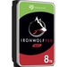 Seagate IronWolf Pro 8TB NAS Int. Hard Drive–CMR 3.5inch SATA 6Gb/s 7200 RPM 256MB Cache 5Yr Warr ST8000NE001.