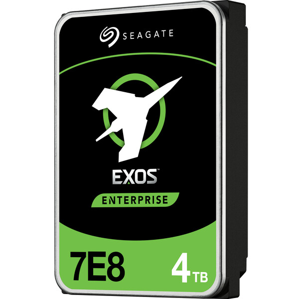 4TB 3.5" SATA Seagate Exos 7E8 Server Hard Drive - 7.2K rpm CMR (ST4000NM000A)
