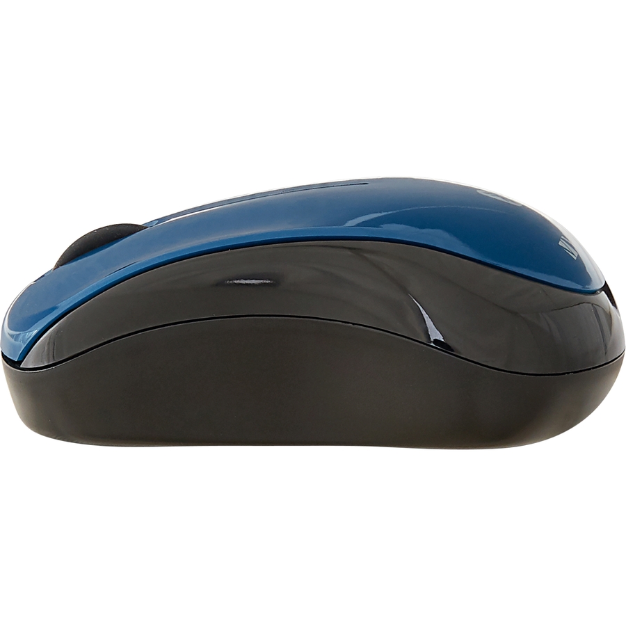 Verbatim Bluetooth® Wireless Tablet Multi-Trac Blue LED Mouse - Dark Teal - Blue LED - Wireless - Bluetooth - Dark Teal - 1 Pack - 1600 dpi - Symmetrical - Mice - VER70239