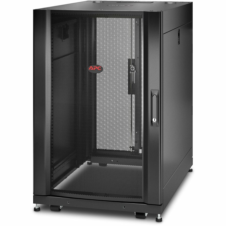 APC NetShelter SX, Server Rack Enclosure, 18U, Black, 925H x 600W x 900D mm [TAA]
