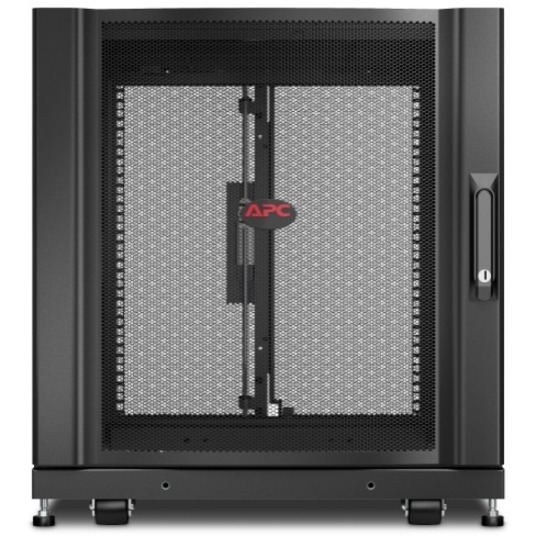 APC NetShelter SX, Server Rack Enclosure, 12U, Black, 658H x 600W x 900D mm [TAA]