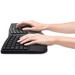 KENSINGTON Pro Fit Ergo Wireless Keyboard - Black - Wireless Connectivity - Bluetooth/RF - 2.40 GHz - USB Interface - Black(Open Box)