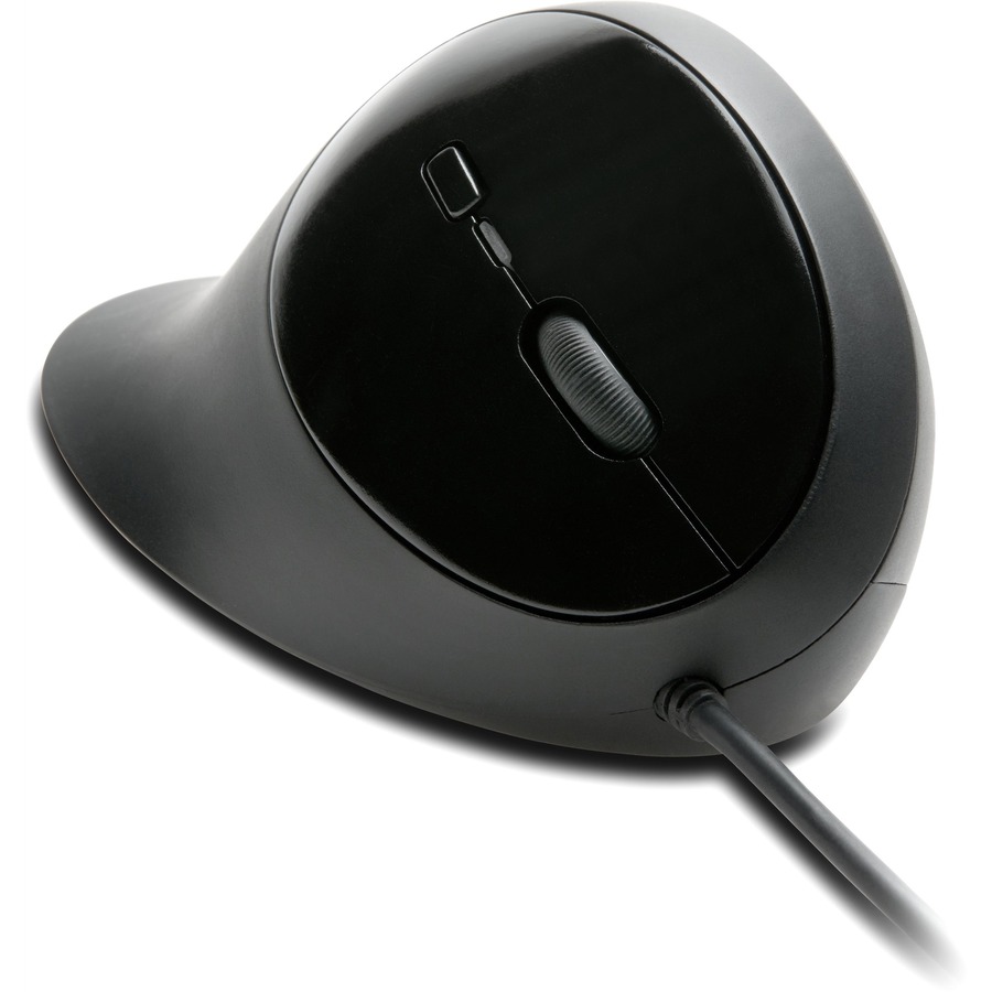 Kensington Pro Fit Ergo Wired Mouse - Cable - Black - USB - 3200 dpi - 5 Button(s)
