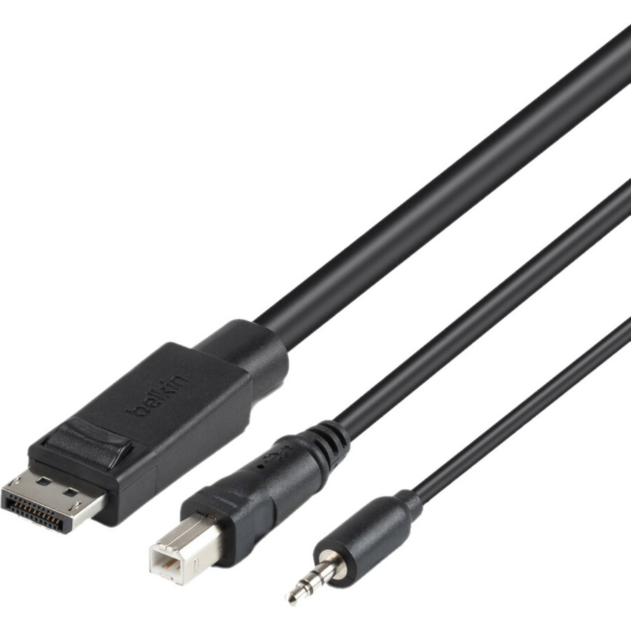 Belkin TAA DP/USB/Aud SKVM CBL, DP M/M; USB A/B