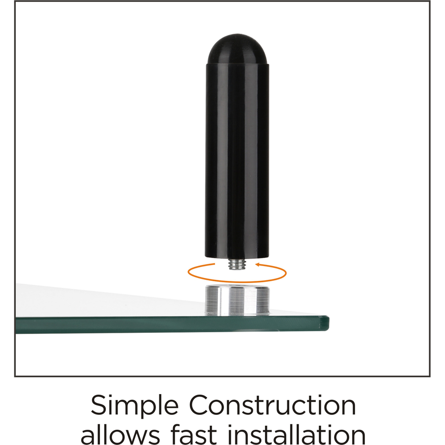 Picture of Lorell 4-leg Single-Shelf Monitor Stand