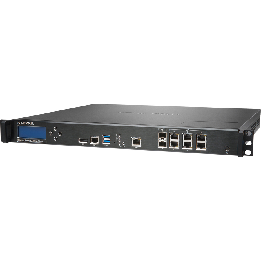 SonicWall SMA 7210 Secure Upgrade Plus support for up to 250 users, 3-year term — alternate view 2