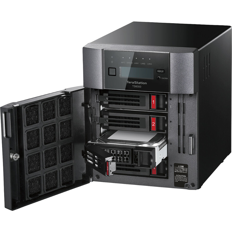 BUFFALO TeraStation 6400DN 16TB (4x4TB) Desktop NAS with HDD